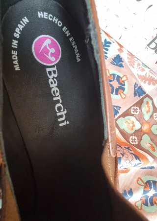 Botines Mujer Baerchi Marrones Talla 40