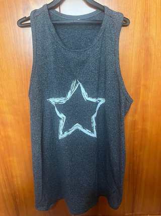 Lote 2 Tops Tirantes Shein Estrellas Talla M