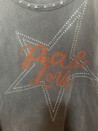 Lote 2 Tops Tirantes Shein Estrellas Talla M