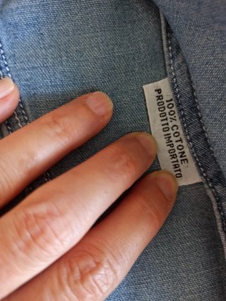 Camicia jeans GIRL vintage tg M