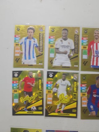 Lote cromos Adrenalyn XL LaLiga Balón de Oro