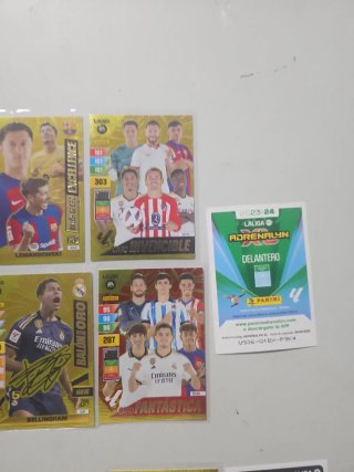 Lote cromos Adrenalyn XL LaLiga Balón de Oro