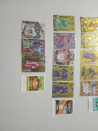 Lote cromos Adrenalyn XL LaLiga Balón de Oro