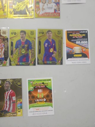 Lote cromos Adrenalyn XL LaLiga Balón de Oro