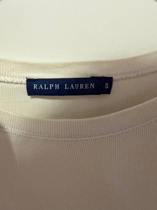 Polo Ralph Lauren Camiseta Blanca Talla S