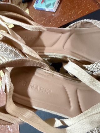 Espadrillas Primark Beige con Laccio