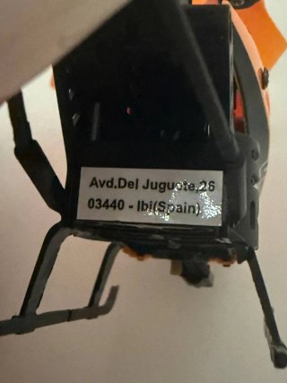 Helicóptero RC NINCOAIR Flog 2 Naranja