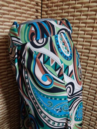 Pantalón palazzo estampado paisley M