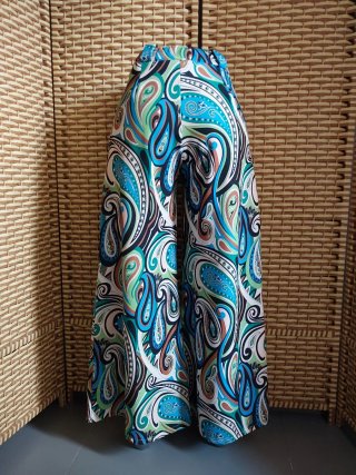 Pantalón palazzo estampado paisley M