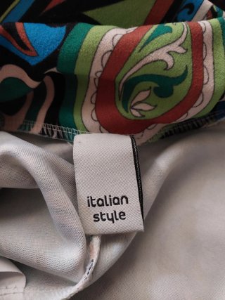 Pantalón palazzo estampado paisley M