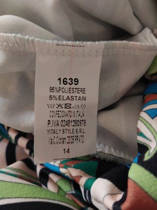 Pantalón palazzo estampado paisley M