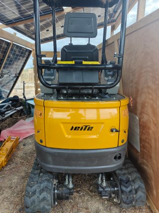 Mini excavadora motor Kubota 2025 - 10h uso