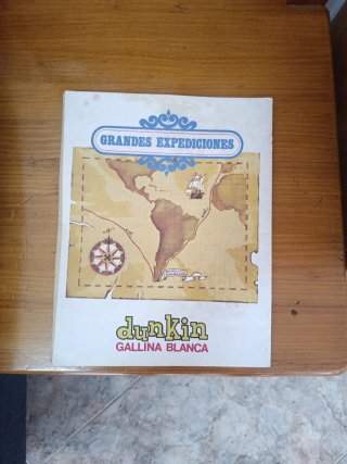 Album Grandes Expediciones Dunkin Gallina Blanca