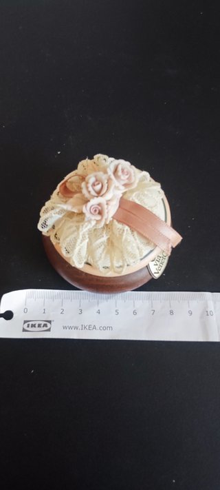 Portagioie Capodimonte Via Veneto legno e porcella