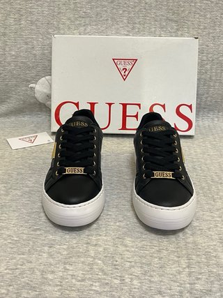 Scarpe Guess nere oro 35 nuove