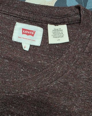 Camiseta Levi's Marrón Talla L