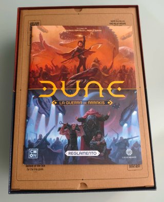 Dune La Guerra de Arrakis Juego de Mesa.
