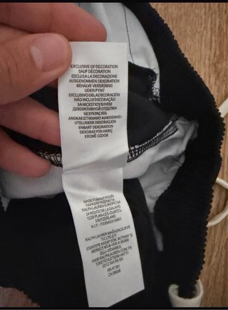 Pantalón corto Ralph Lauren negro