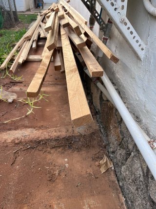 Listones de madera para proyectos