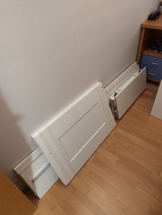 BRIMNES Estructura Diván Blanco 80x200