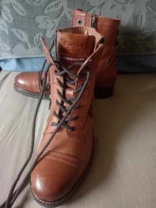 Botines Pepe Jeans Piel Marrones
