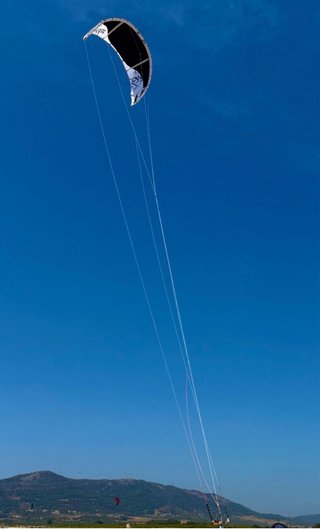 Kite, barra y mochila