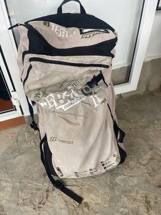 Kite, barra y mochila
