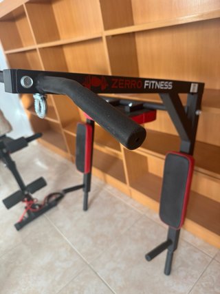 Máquina de dominadas,abdominales y Poleas Fitness