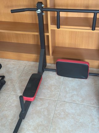 Máquina de dominadas,abdominales y Poleas Fitness