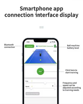 Lanzador Automático de Pelotas de Tenis / Padel