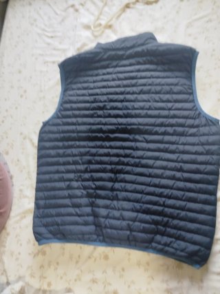 Chaleco acolchado hombre azul