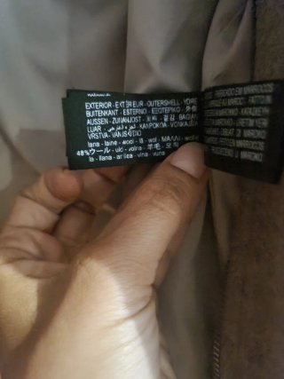Abrigo bomber Zara beige mujer