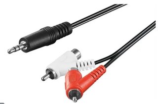CAVO SDOPP. STEREO CON CONN. RCA CON BYPASS nuovo