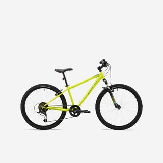 Bicicleta niños 24" MTB 9-12 años EXPL 500 Amarillo