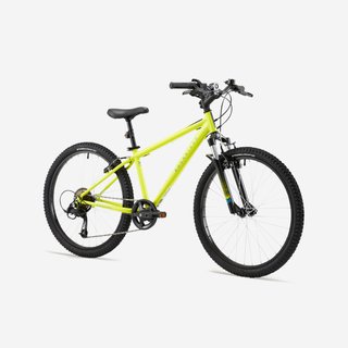 Bicicleta niños 24" MTB 9-12 años EXPL 500 Amarillo