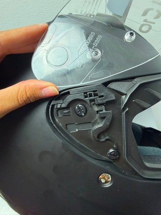 CASCO INTEGRAL HJC C10 SEMI FLAT BLACK M ECE 22.06