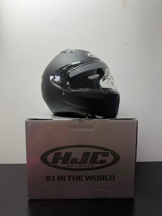 CASCO INTEGRAL HJC C10 SEMI FLAT BLACK M ECE 22.06