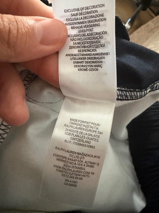 Pantalón corto Ralph Lauren azul