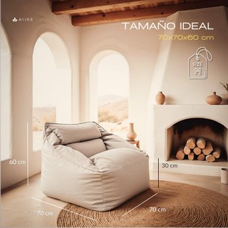 Sillón Infantil con Relleno Incluido - Puff Niños
