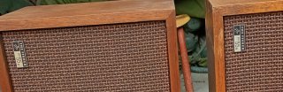 Altavoces The Fisher XP-55B madera