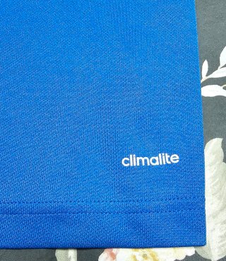 Camiseta Adidas Climalite azul Talla M