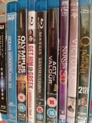 Lote 14 Filmes Blu-ray: Aventura, Animação, Crime