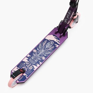 Patinete Ajustable Scooter Niños Oxelo MID5 Morado con