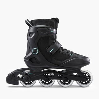 PRODUCTO OCASIÓN: Roller Fitness Mujer FIT100 Negro Menta