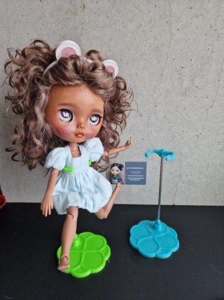 5 Piedistalli Rosa per Blythe