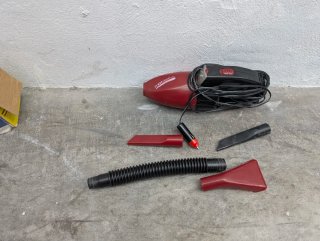 Aspirador Coche 12V con Accesorios y Caja