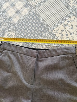 Pantaloni Zara grigi con banda laterale
