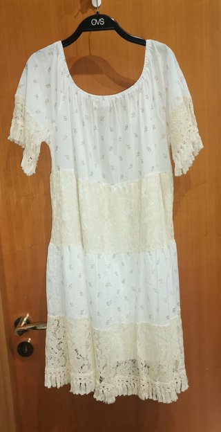 Abito boho-chic estivo taglia unica