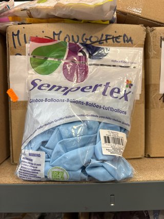 Palloncini Sempertex 12 Azzurro Pastello