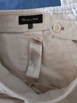 Pantalón Massimo Dutti Beige